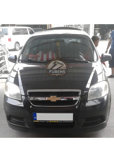 Chevrolet Aveo 2006-2010 Uyumlu H Lip Esnek Ön Lip 2 Parça Karlık Ön Ek Tampon Altı Dil