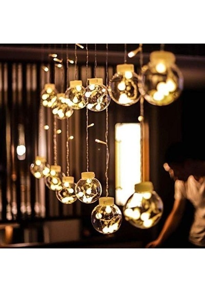 Gün Işığı Salkım Led Işık Büyük Top Salkım Işık Top Led Işık Yılbaşı Işığı Yılbaşı Süsleme Işığı Gün Işığı
