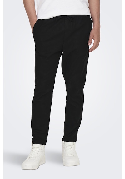 Only & Sons Erkek Pantolon 22024966 Siyah Siyah