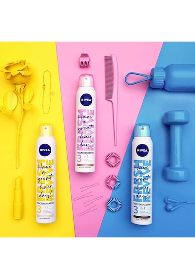 Nıvea Orta Saç Tonları İçin Kadın Kuru Şampuan 200 Ml Personal Care 1 KG