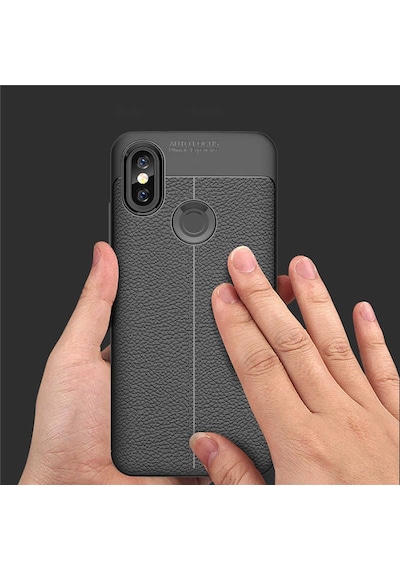Xiaomi Mi A2 Lite Kılıf Zore Niss Silikon Kapak Lacivert