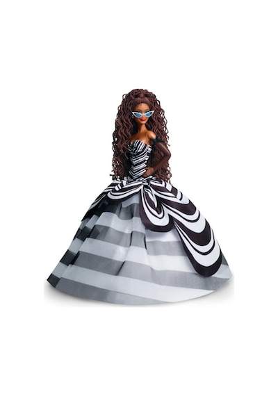 Hrm59 Barbie 65.yıl Özel Koleksiyon Bebeği - Esmer