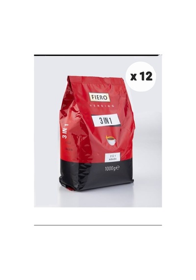 Fiero 3ü'1 Arada Kahve Vending Uyumlu 12 x 1 KG