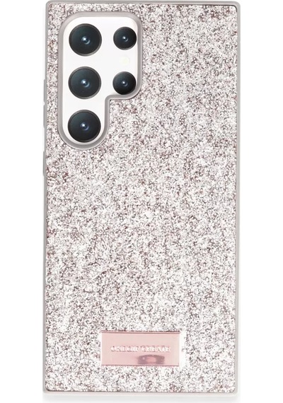 Onegif Samsung Galaxy S23 Ultra Bright Simli Kapak - Gold Altın