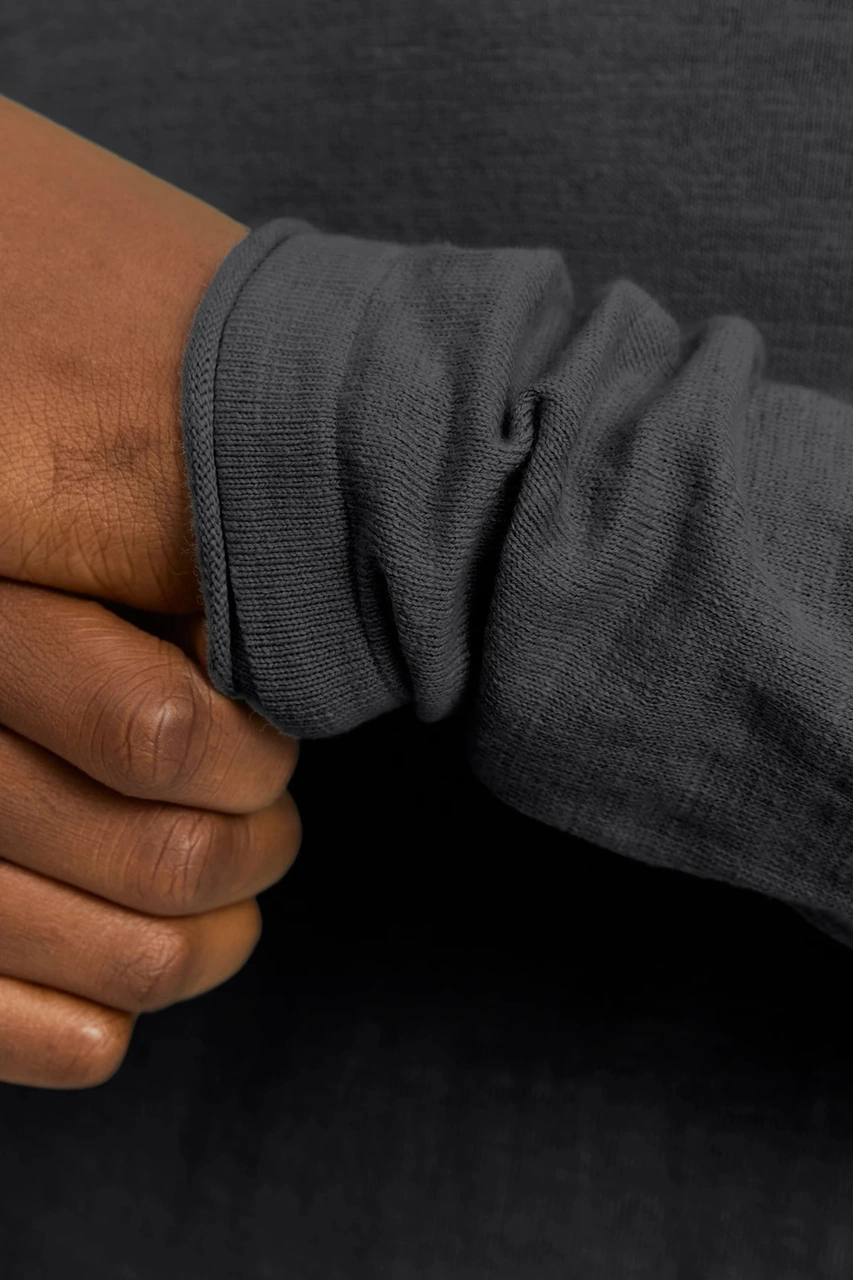 Jack & Jones Erkek Kazak 12269654 Siyah Siyah
