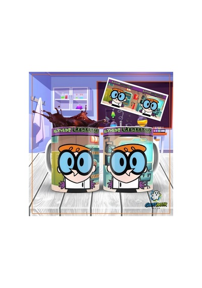Dexter İn Laboratuvarı Kupa Bardak Tek Adet K0202 Çok Renkli