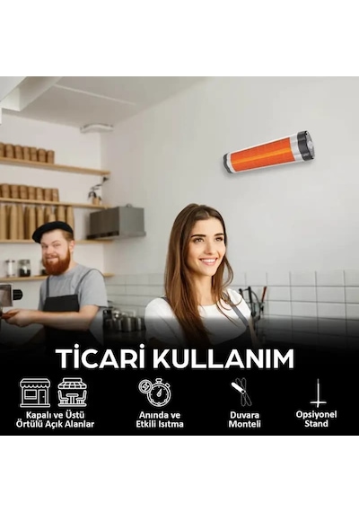 UFO S/2900 W Duvar Tipi Isıtıcı