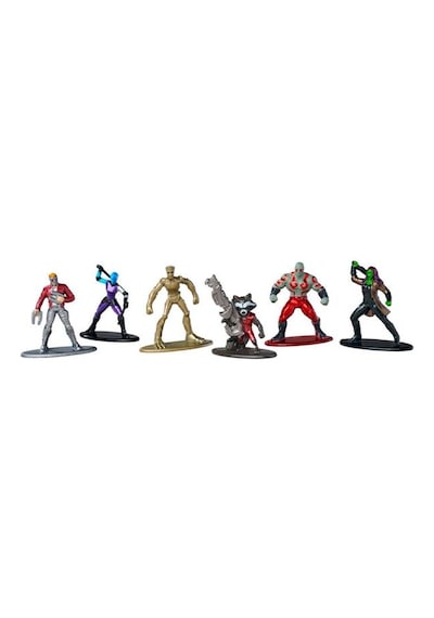 Jada Nano Metalfigs Marvel Guardians Of The Galaxy Diorama 6 Lı Metal Figür Seti 4 Cm 35013