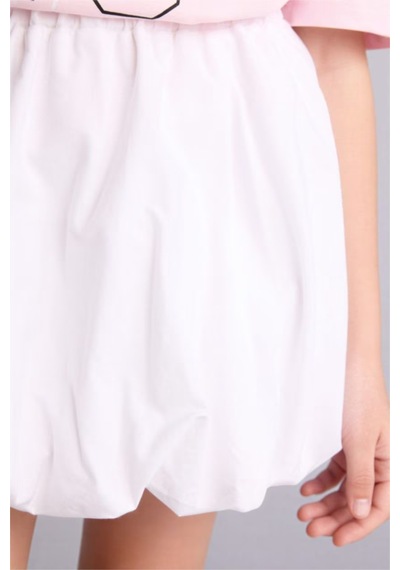 Defacto Poplin Etek Kız Çocuk H1139a826smwt34 Beyaz-wt34