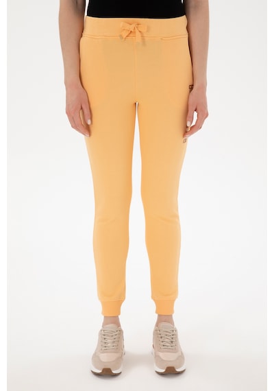 U.S. Polo Assn. Kadın Turuncu Jogger Eşofman Altı 50300885-VR202