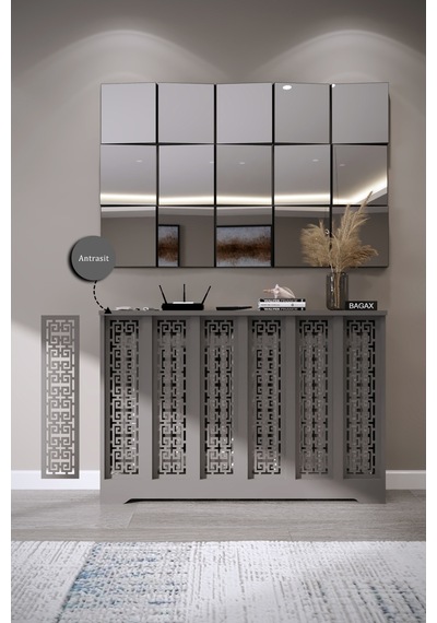 Petek Kaplama Kalorifer Peteği Kapatma Dekoratif Dresuar İç Ölçü 116 Cm Dış Ölçü 120 Petek 116 Antrasit D5 Petek Kaplama Kalorifer Peteği Kapatma Dekoratif Dresuar İç Ölçü 116 Cm Dış Ölçü 120 Petek 116 Antrasit D5