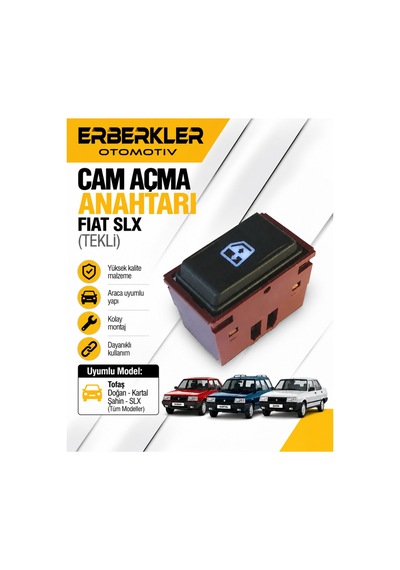 Cam Açma Anahtarı Fıat Slx Tekli - Erb2207