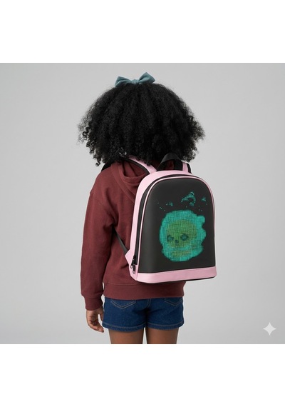 Missidea Pixelbag Mini Led Çanta Pembe Pembe