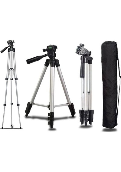Tripod 1570 Mm Tripod 3 Yönlü Profesyonel Süper Kalite