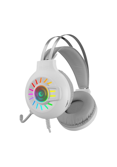 Rampage RM-K44 Zengibar 7.1 Surround Mikrofonlu RGB Kulak Üstü Oyuncu Kulaklığı
