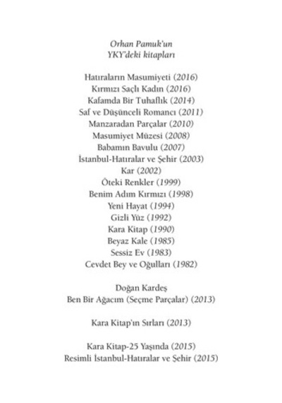 Kafamda Bir Tuhaflık - Normal Cilt, Edebiyat