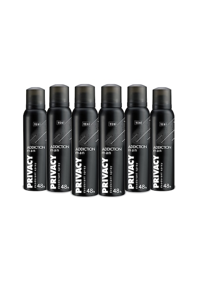 Privacy Man Addiction Erkek Sprey Deodorant 6 x 150 ML