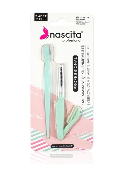 Nascita Razor Ve Taraklı Maskara Fırça Seti 2'li Nasfaceset07