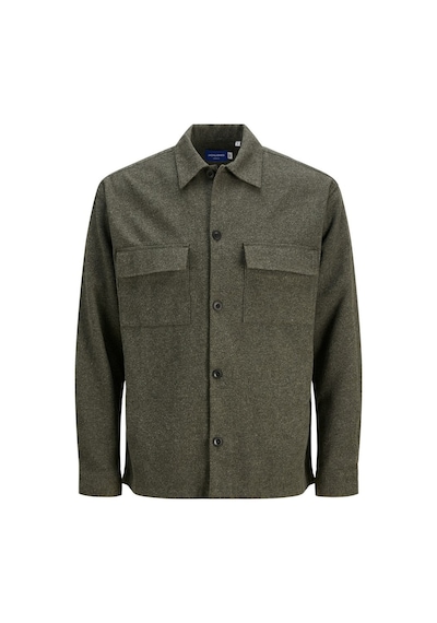 Jack & Jones Jack&jones Regular Fit Uzun Kollu Haki Erkek Gömlek 12239329 001