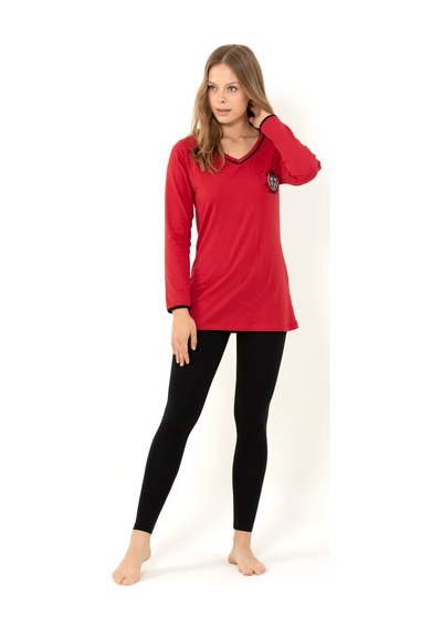 Miorre Doremi Apple Pie Bayan Pijama Takımı 001