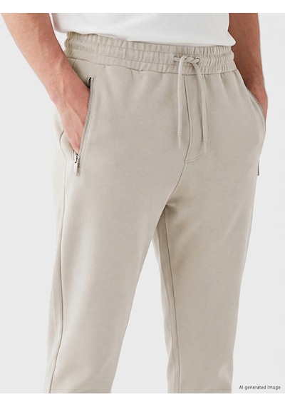 Lcwaıkıkı Classic Bej Regular Fit Erkek Jogger Eşofman Altı