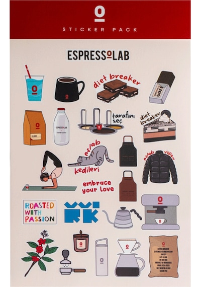 Sticker Seti No:2 - 25'li Renkli Ve Yaratıcı Sticker Koleksiyonu