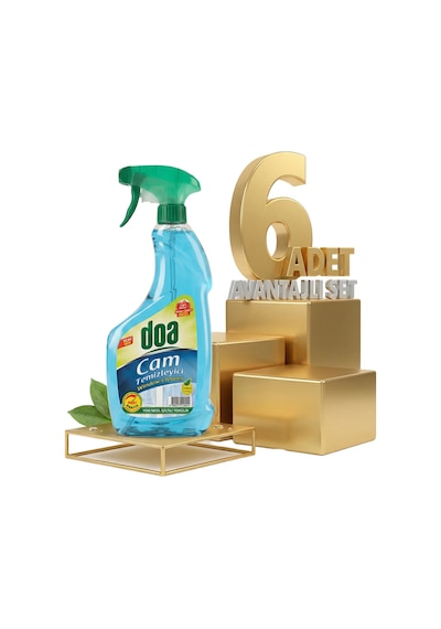 Doa Cam Temizleyicisi 6x750 Ml