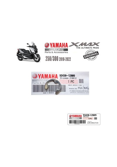 Yamaha Xmax 250/300 2018-2022 Orta Sehpa Mil Segmanı