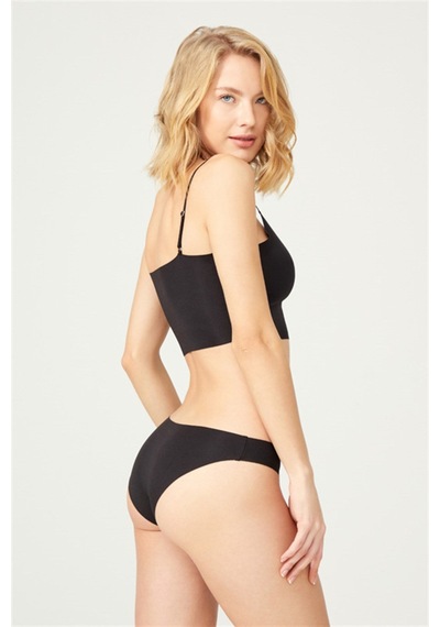 Cottonhill Basic İz Yapmayan Lazer Kesim Kadın Bikini Külot 3'lü Paket - 6 Çok Renkli 5 Çok Renkli