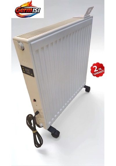 Germısı Hybrit İnverter Akıllı Elektrikli Petek Radyatör 60x60cm 750watt Tekerlikli 60cm X60cm