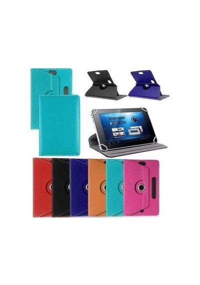 TCL Uyumlu Tab 10 Fhd 4G 10.1" Universal Tablet Kılıfı + Nano Ekran