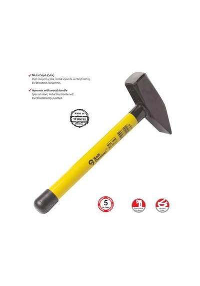 Buğz Metal Saplı Çekiç 2000 Gr