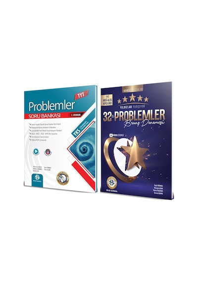 Bilgi Sarmal Yayınları Bilgi Sarmal Problemler Soru Bankası Ve Yıldızlar Deneme Seti 2 Kitap