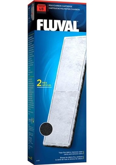Fluval Poly Carbon Kartuş 2 Li U3 İç Filtre için