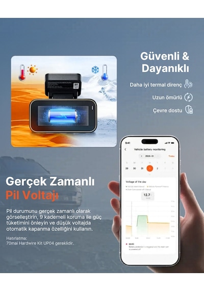 70mai A810 Lite Ön Kamera + RC21 Arka Kamera