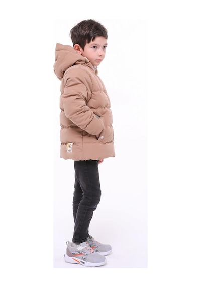 Benitto Kids Erkek Bebek Çocuk Mont 51283 Kahve