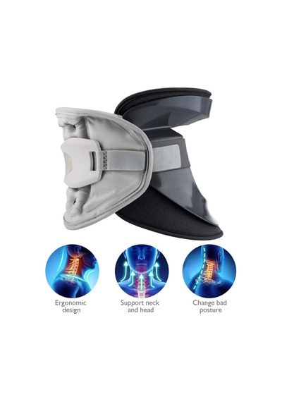 Elzey Boyun Çektirme Boyun Ağrısı Ve Omurga Basıncının Giderilmesi İçin Hava Yastığı Destekli Taşınabilir Ayarlanabilir Ergonomik Boyun Sedyesi Renk : B Elzey Boyun Çektirme Boyun Ağrısı Ve Omurga Basıncının Giderilmesi İçin Hava Yastığı Destekli Taşınabilir Ayarlanabilir Ergonomik Boyun Sedyesi Renk : B