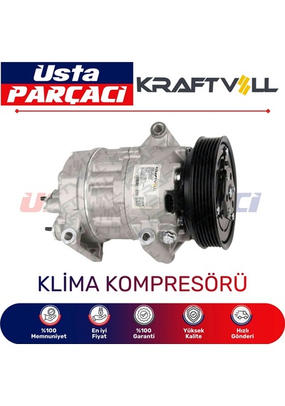 Wöbermann + Kraftvoll Nissan Almera 2003-2006 Klima Kompresörü