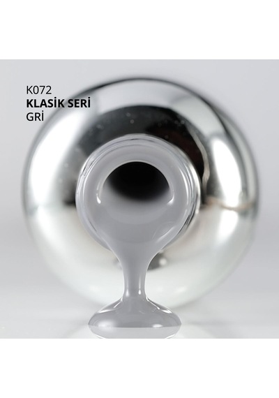 Kalıcı Oje K072, Gri, 10 Ml Diğer