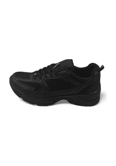 Haze Siyah Günlük Kadın Sneaker Spor Ayakkabı Siyah