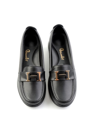 Siyah Kadın Loafer Ayakkabı K01536105909