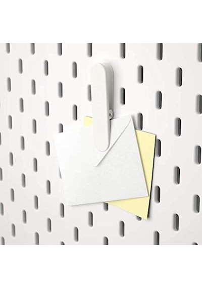 Pegboard Aksesuarları Klip - 2, Beyaz, 0.5 Litre, Opc6j127