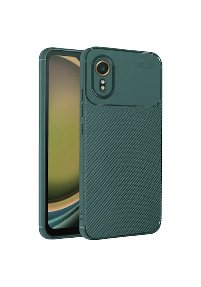 Samsung Galaxy Uyumlu , Xcover 7 Kılıf Auto Focus Karbon Kapak - Yeşil