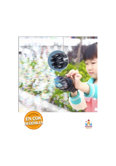Bubble Machine Tabancası: Pilli Ve Işıklı Köpük Partileriniz İçin Şimdi Burada