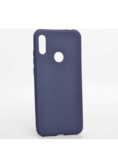Huawei Honor 8a Kılıf Zore Premier Silikon Kapak Lacivert
