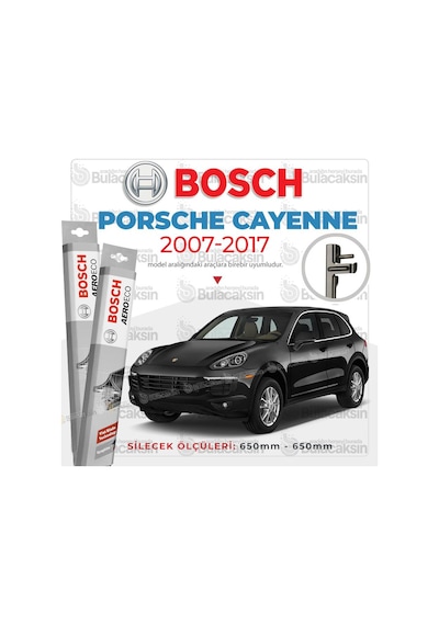 Porsche Cayenne Muz Silecek Takımı 2007-2017 Bosch Aeroeco