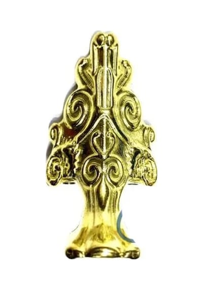 Mepa Lükens Sandık Ayağı, Kutu Ayak 4 Cm - Sarı Najmaddin