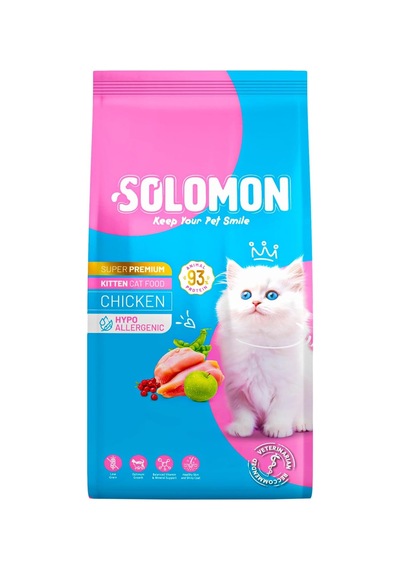 Kitten Yavru Tavuklu Süper Premium Kedi Maması 9 Kg - Hipoalerjenik - Düşük Tahıllı - Yüksek Hayvansal Proteinli