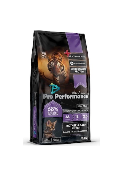 Pro Performance Ultra Premium Mother&baby Kuzu Etli Ve Pirinçli Yavru Kedi Maması 15 Kg