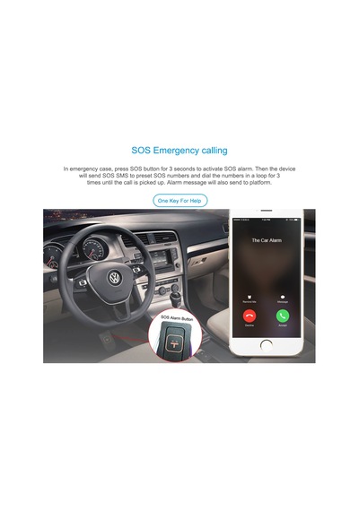 Secumore GT06E 3G Mikrofonlu Araç Takip Cihazı